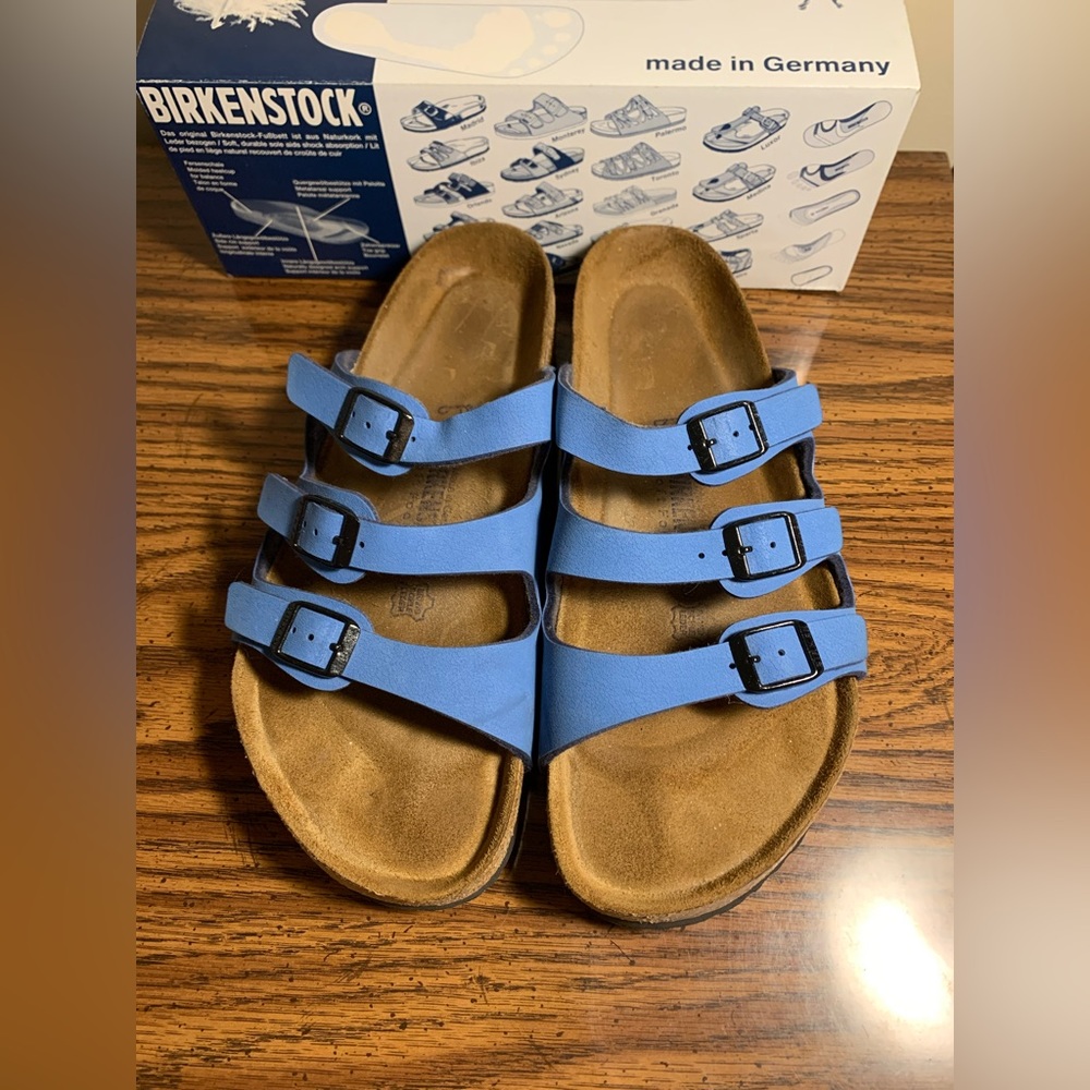 Blue “Florida” Women’s Birkenstocks